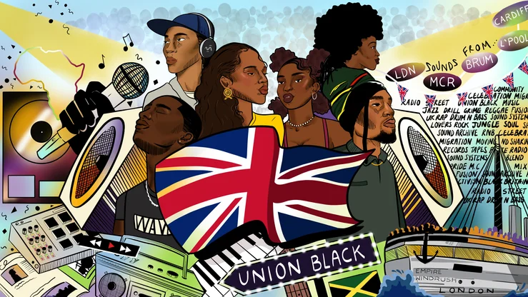 Union Black Illustration, by Paris Anthony-Walker