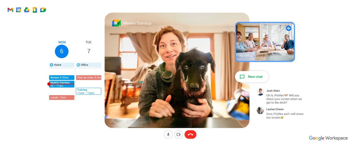 Google Workspace Updates: Use the new Google Meet web app for