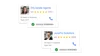 An image showing two search results; one for an estate agents, one for a solicitors. Both have a tick saying 'Google screened'.