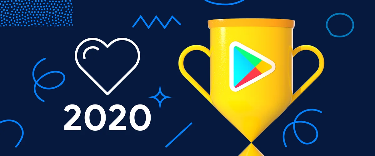 Image showing trophy for Google Play Best of 2020