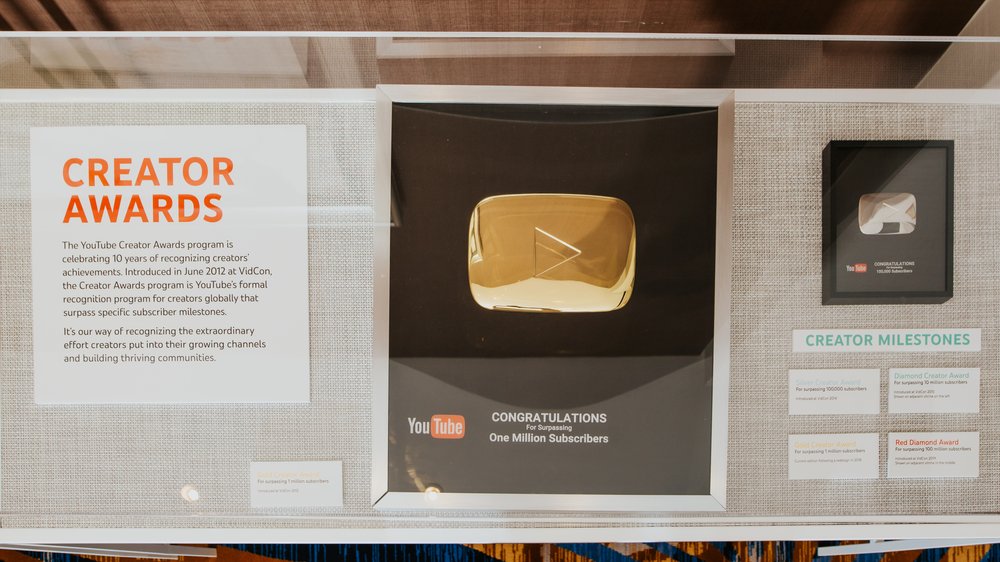 vidcon awards | YouTube Creator Awards