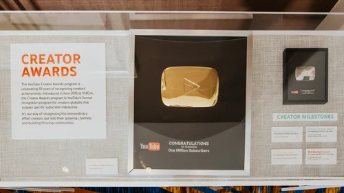 Creator Awards for Subscriber Milestones -  Creators