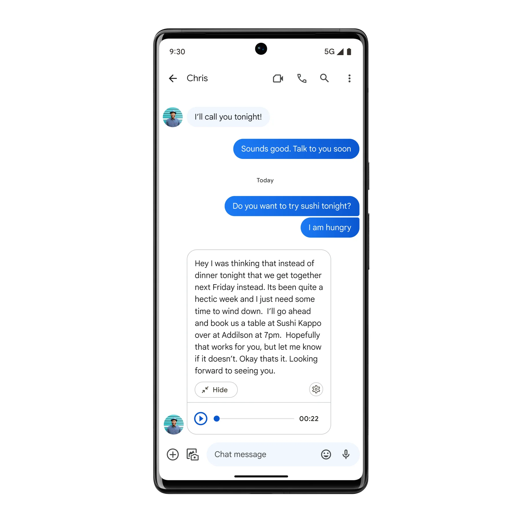 Chat Features - Google Messages Community