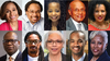 10 pictures showing the faces of each of the leaders of the participating news organizations for Word in Black.
