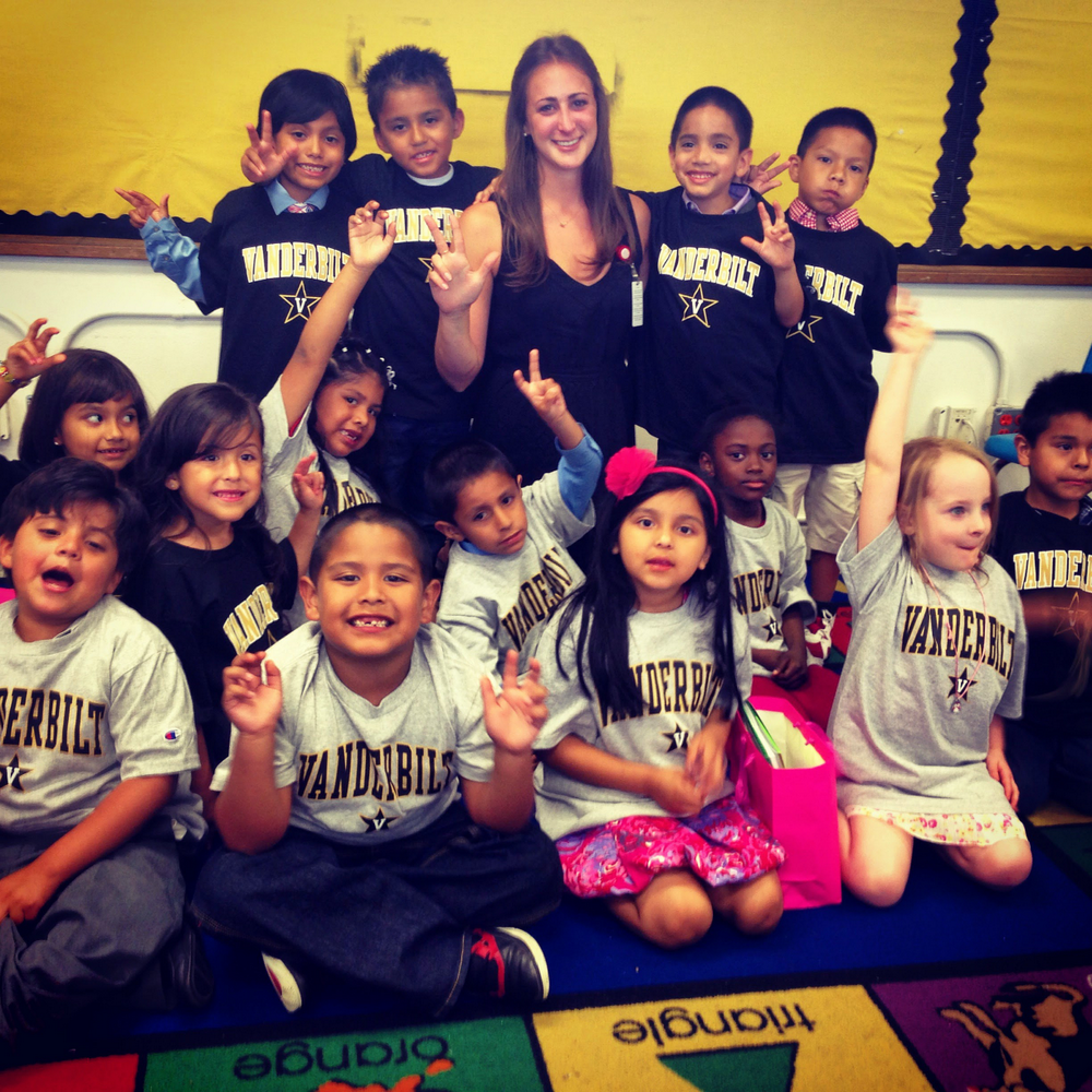 Morgan's kindergarten classroom on graduation day