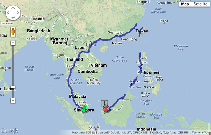 Something To Smile About: A 5,000-Mile Walk Across Asia, Guided By Google Maps