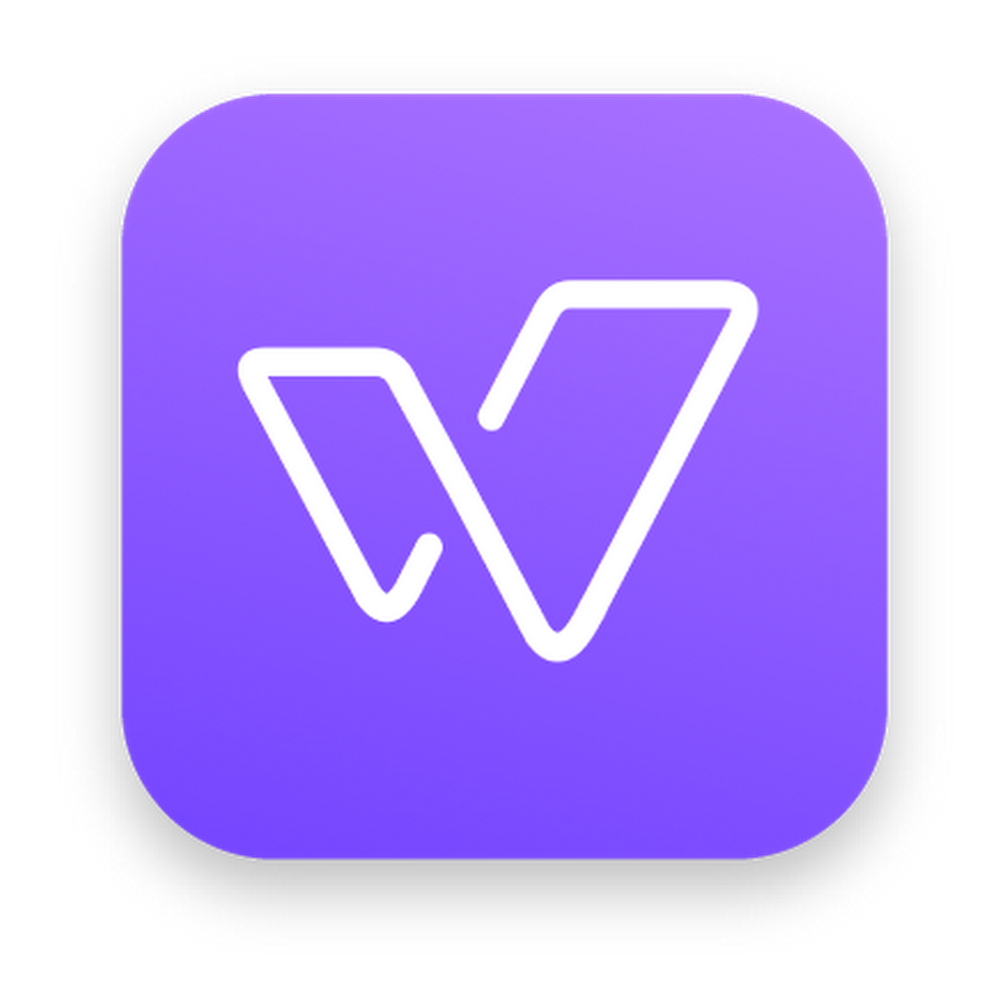 The Wisdo logo with a purple background and "w" in the center.