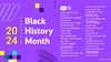 YouTube Black History Month 2024 content calendar