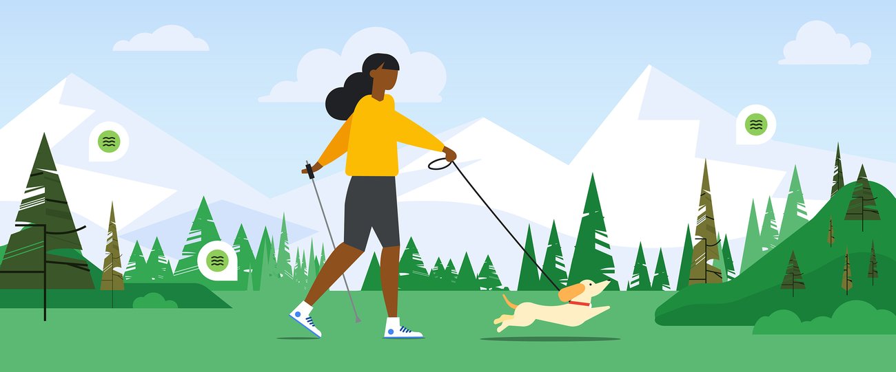 Get some fresh air outdoors with Google