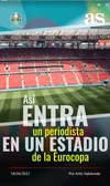 Title card from a Web Story that shows a large soccer stadium with red seats and an empty green field.