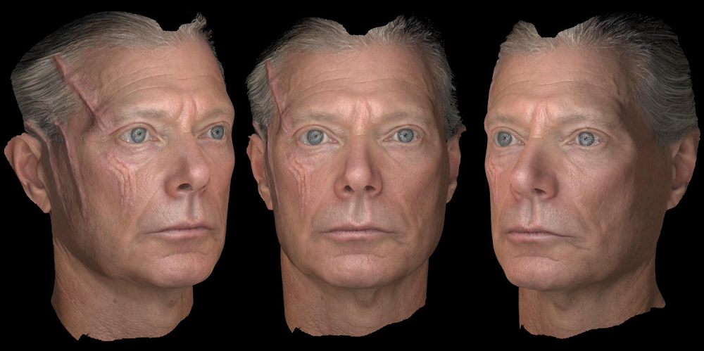 Avatar facial scans