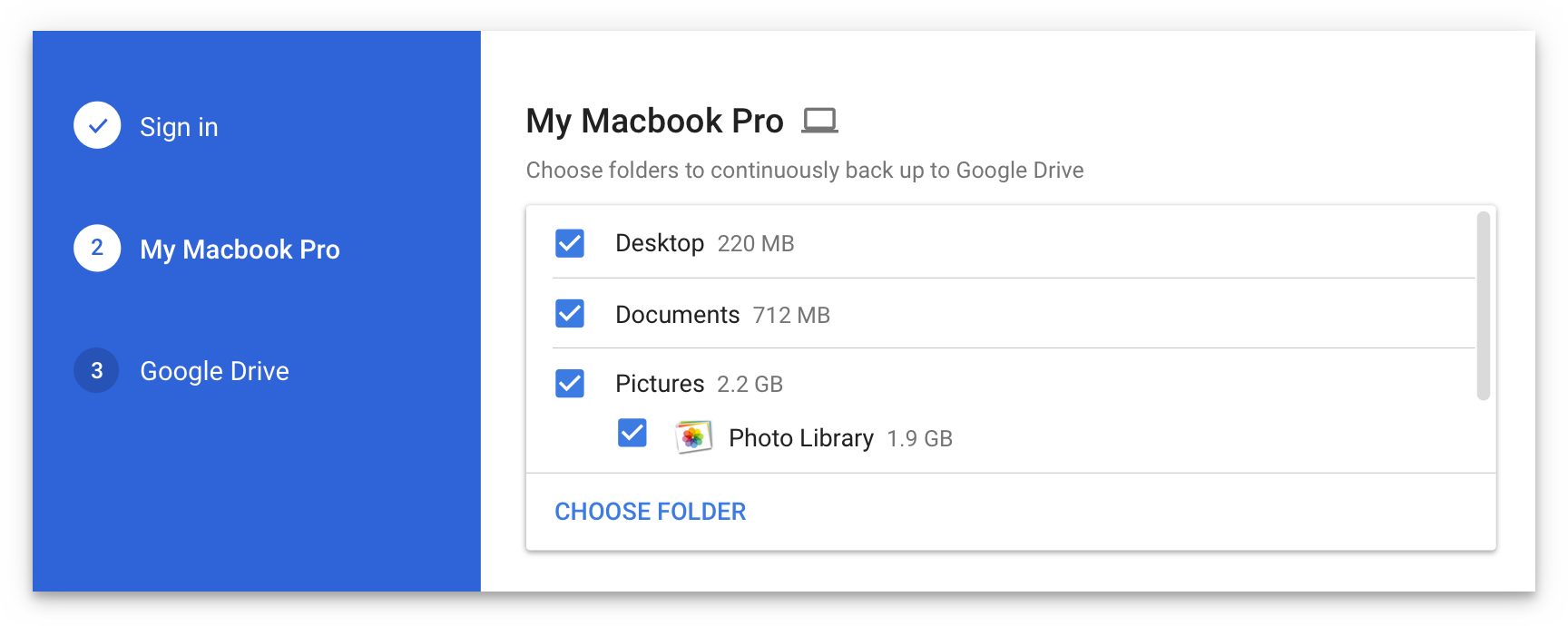 how to backup photos in google photos