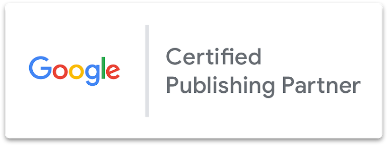 Google Certified Publishing Partner badge