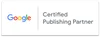 Google Certified Publishing Partner badge