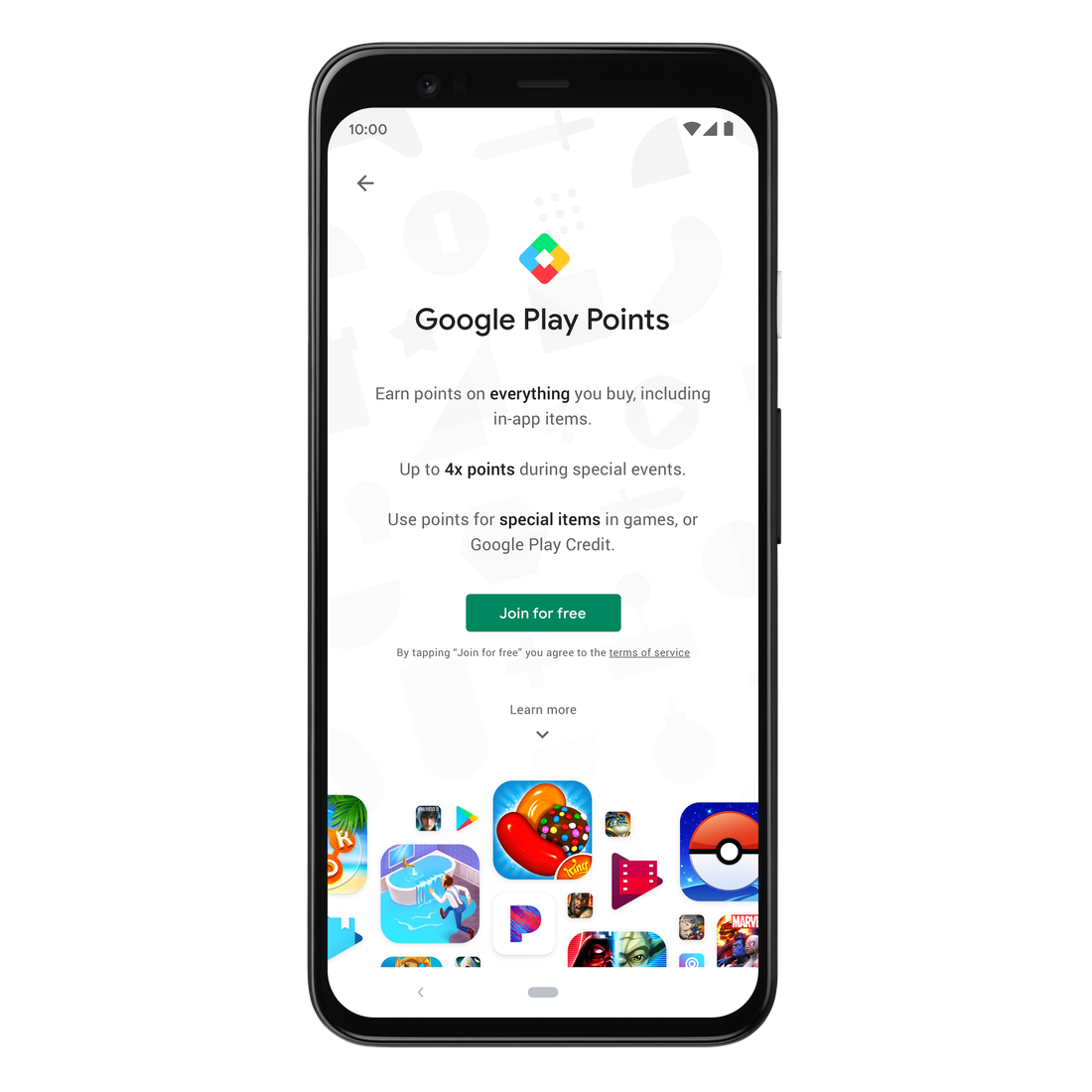 Google Play Points A Rewards Program For All The Ways You Play - roblox game code for mucic earn points to get robux