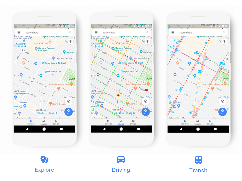 Google Maps Gets A New Look