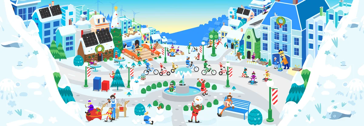 Well Played: Google introduces Santa's Village advent calendar –  Times-Standard