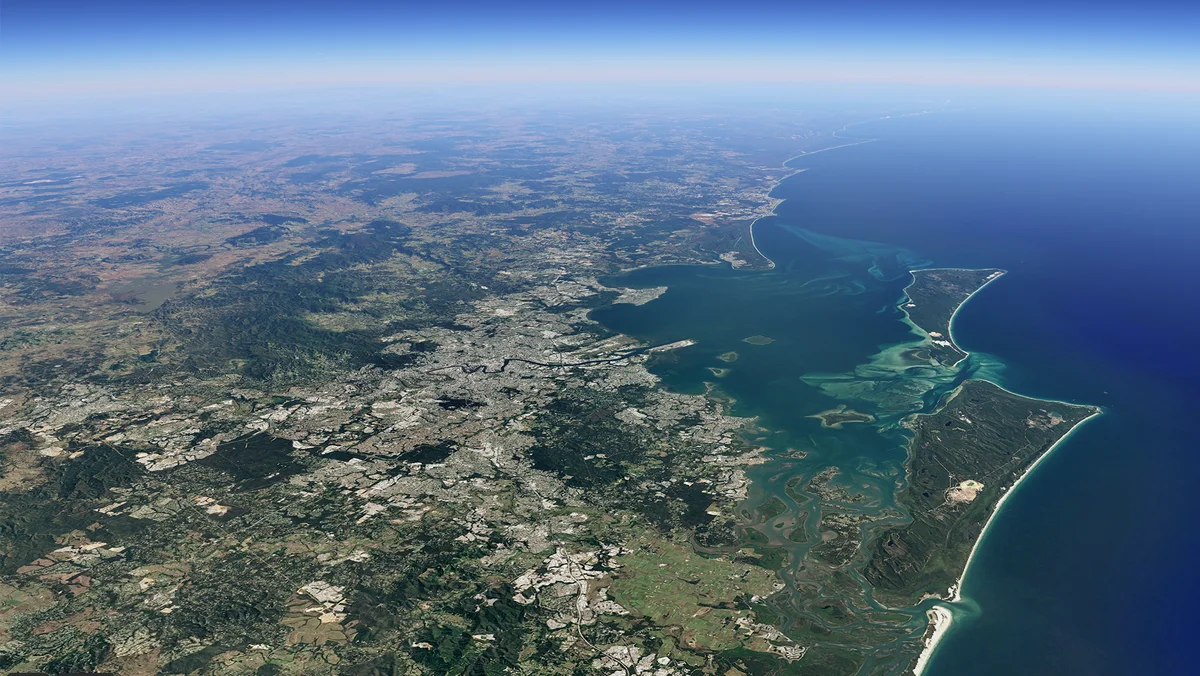 Vista actualizada en Google Earth