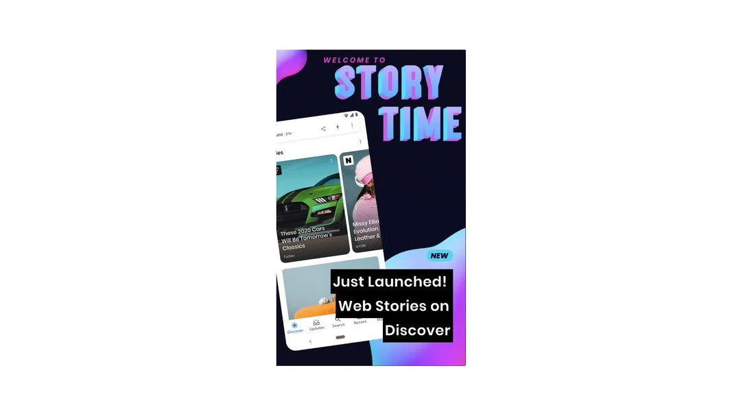 Web Stories in Discover