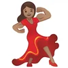 One of Jennifer's illustrations of the dancer emoji.