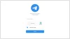 image of phishing site spoofing Telegram