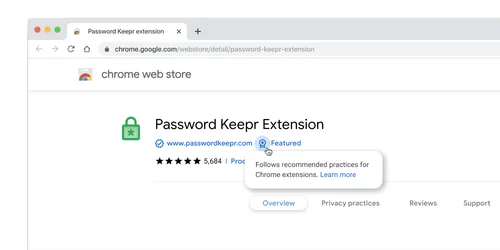 Find great extensions with new Chrome Web Store badges