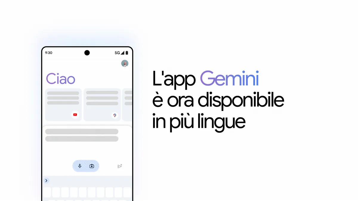 telefono con app gemini