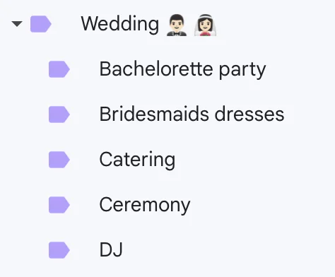 Google Drive Blog: Simple wedding planning with Google Docs