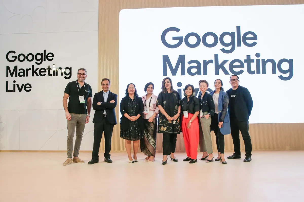 foto narasumber acara Google Marketing Live