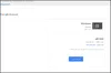 Google Security Alert phishing page