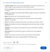 A screenshot of Duet AI in Google Docs listing things you could do at a party based on the prompt "create a list of Halloween party activities."