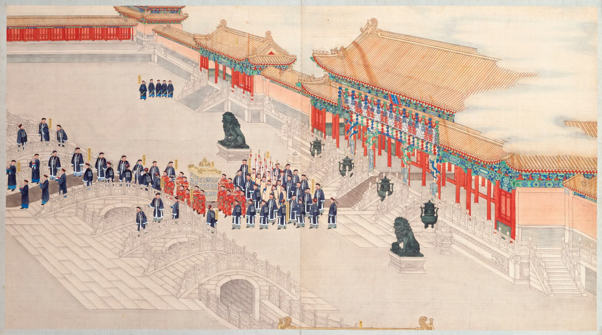 Attend the Grand Wedding of the Guangxu Emperor