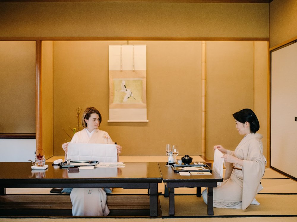 A Japanese culinary appreciation and etiquette class at Hotel Chinzanso Tokyo Ryotei Kinsui