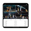 Image d'un Pixel 9 Pro Fold ouvert affichant YouTube Multiview sur l'écran intérieur avec quatre écrans affichant le basket-ball.