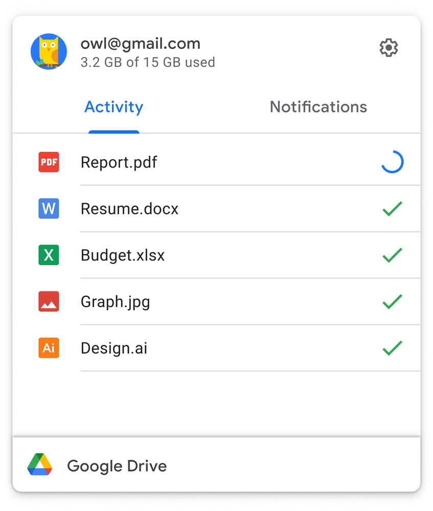 sync multiple google drive accounts mac