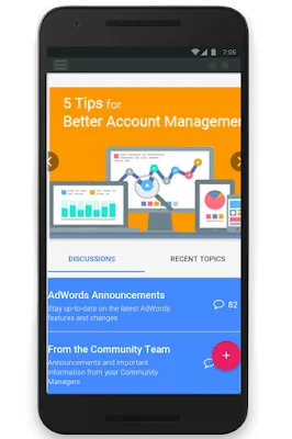 Google Advertiser Community Mobile