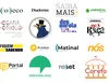 Logo dos 16 veículos jornalísticos selecionados pelo GNI Startups Lab