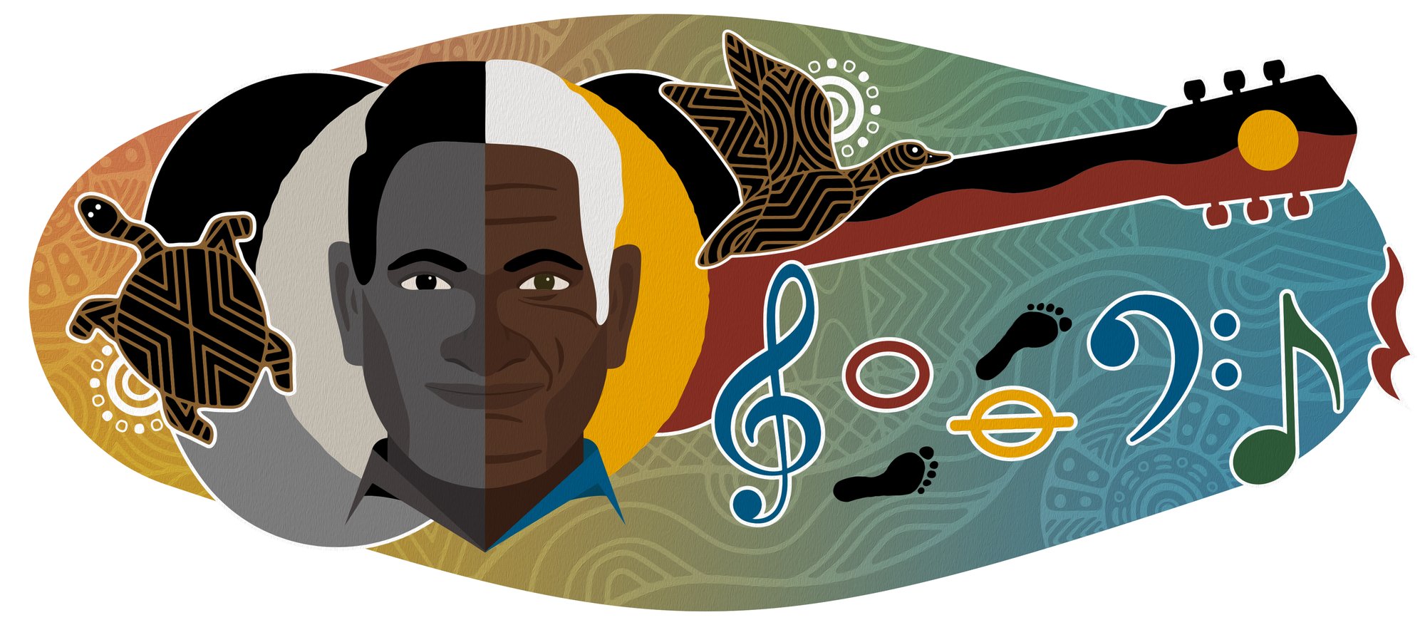 Google Doodle artwork to celebrate Dr. James “Jimmy” Oswald Little;