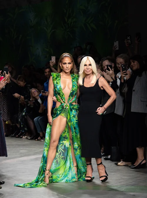 18 years after Google Images, the Versace jungle print dress is back