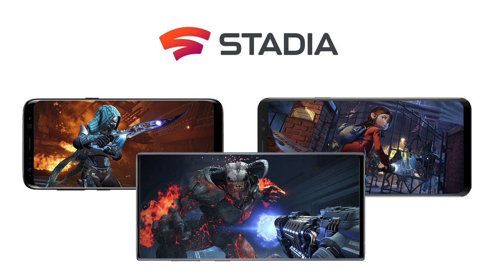 Stadia on new phones