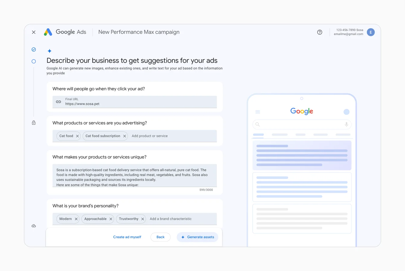 AI Integration In Google Ads Image For SMB Digital Marketing Trends