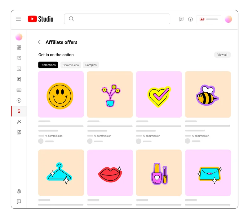 YouTube Shopping Affiliates Hub