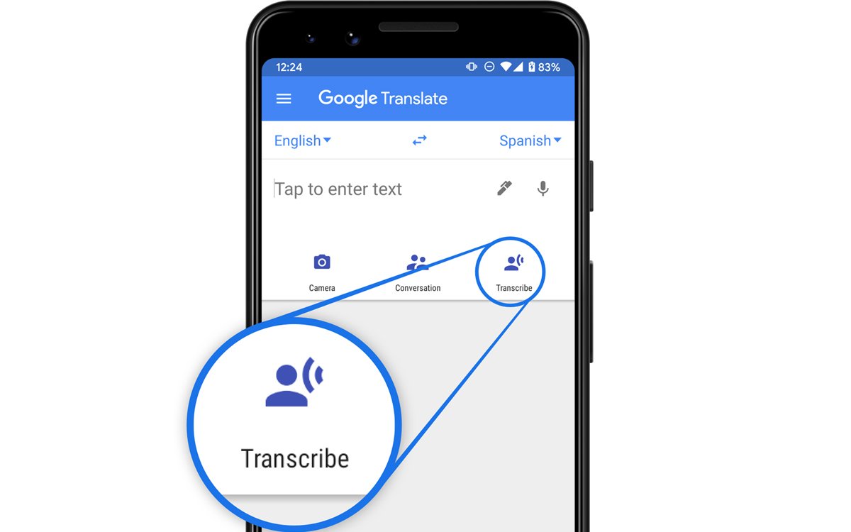 google translate speech to text free