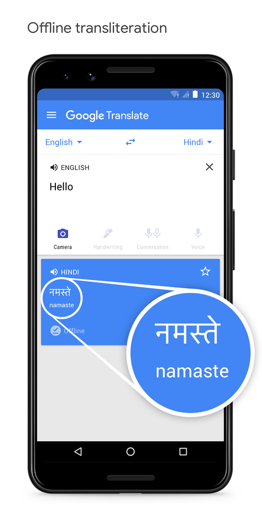 Google Translate improves offline translation