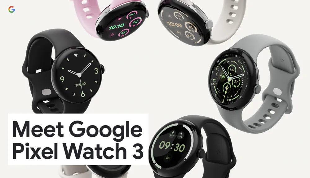 Video showcasing new design and features on Pixel Watch 3