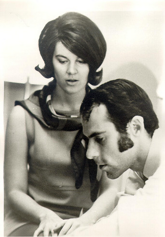 Vint Cerf and his wife Sigrid circa 1969