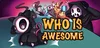 Who is Awesome mobile game image depicting characters from four different games including Reaper from Peace Death!, Vladimir from DRAW CHILLY, Knight from OH MY GOD, LOOK AT THIS KNIGHT!, and the Cowboy from Gun Done.