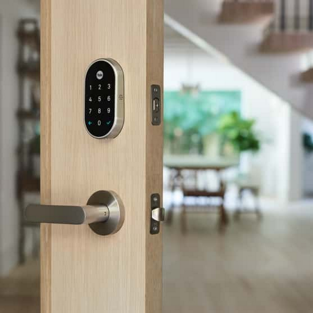 nest door lock and doorbell