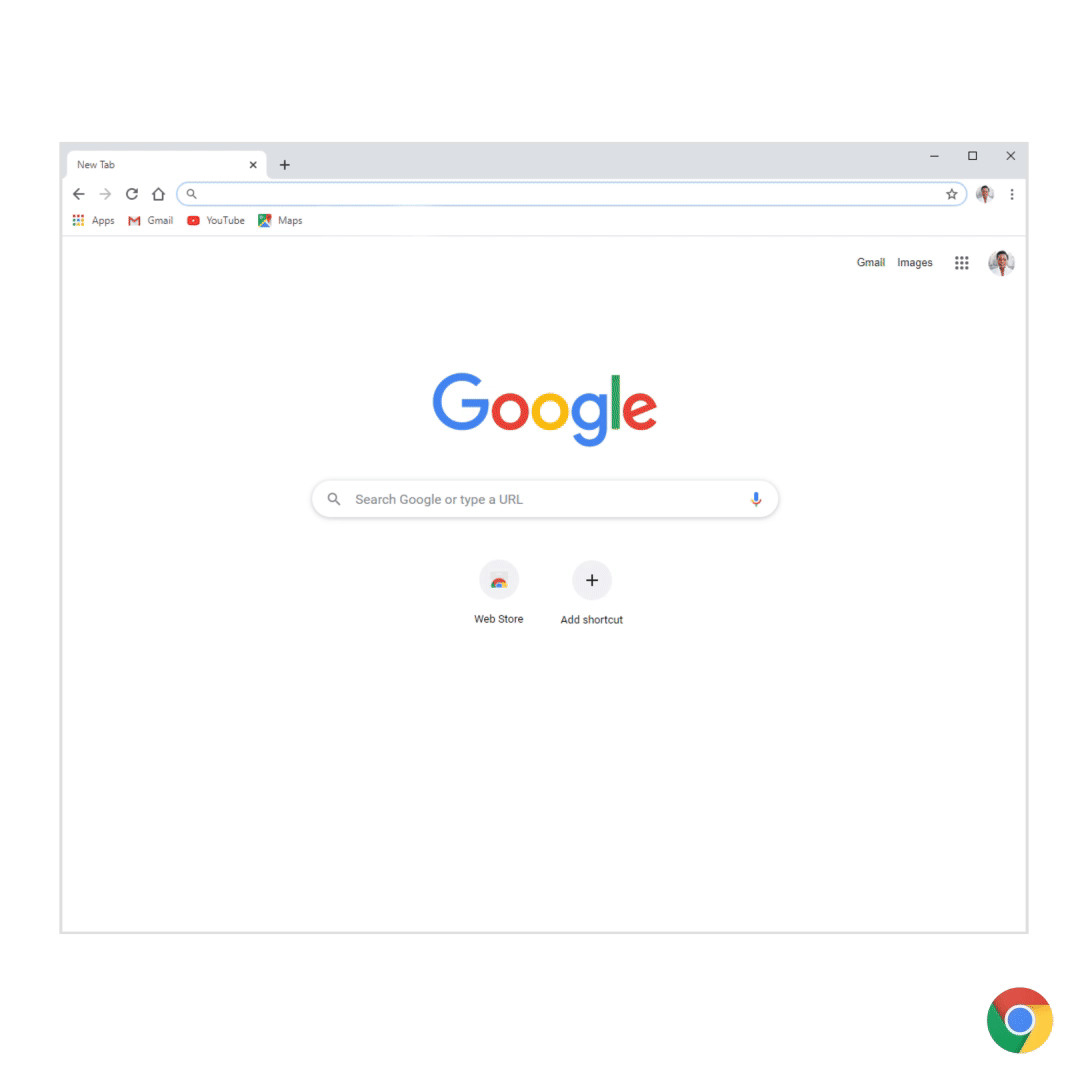 send a link in chrome