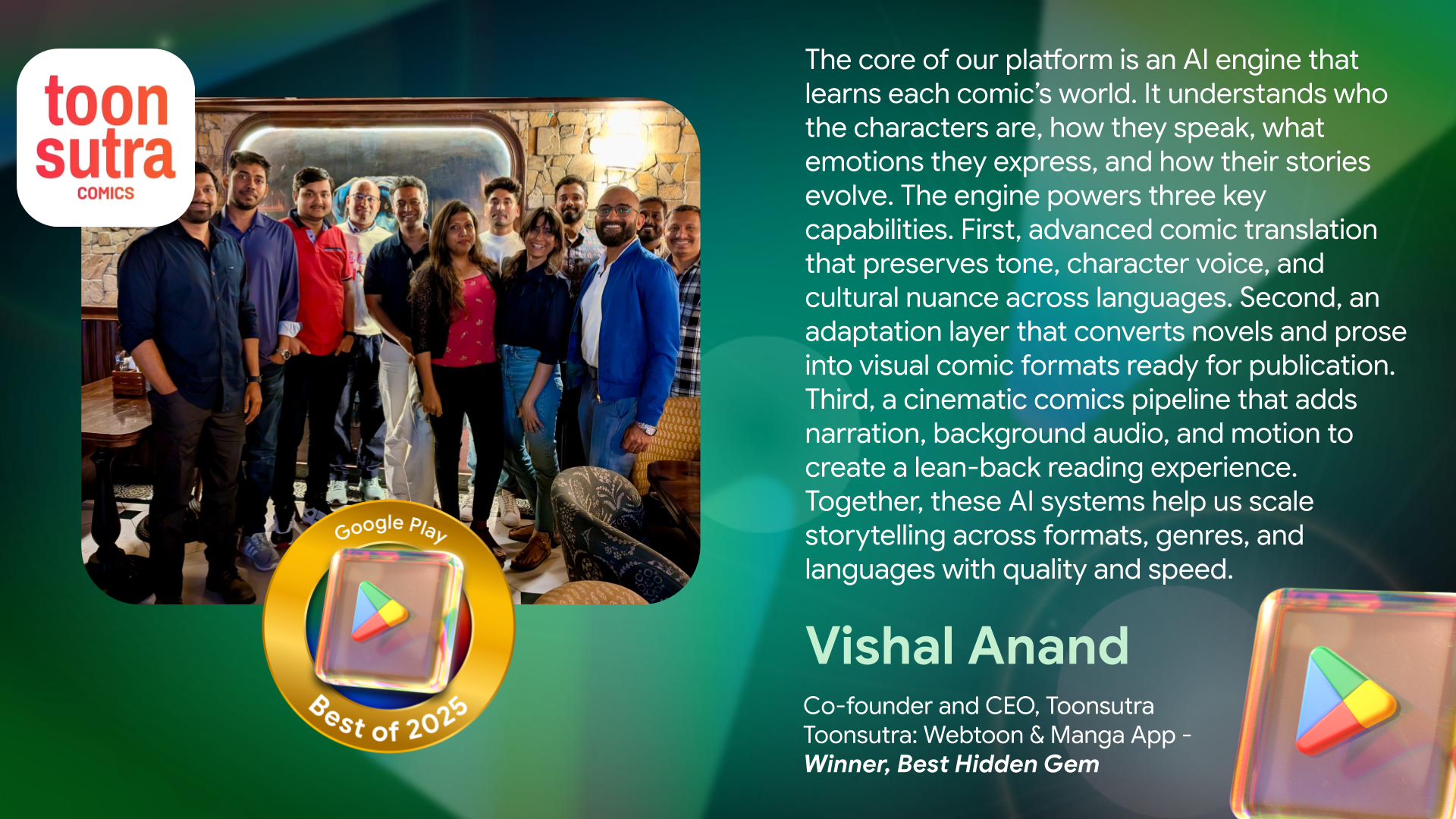 Toonsutra testimonial